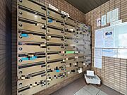 郵便物を受け取るための郵便受けも、きちんと管理されています。