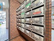 郵便物を受け取るための郵便受けも、きちんと管理されています。