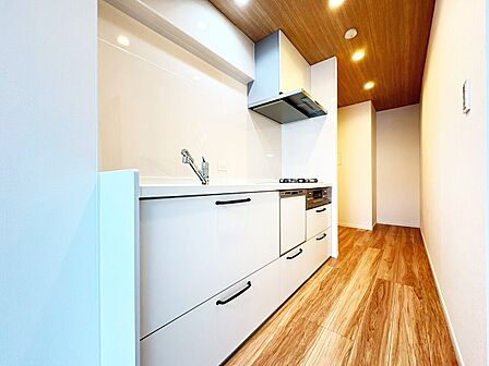 スマートな意匠と充実の機能を備えたキッチンが、暮らしにおいしい彩りを添えます。