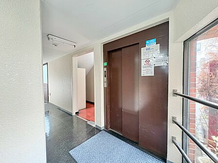 エレベーターの管理も、きちんと行き届いてます。