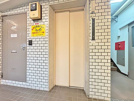 エレベーターの管理も、きちんと行き届いてます。