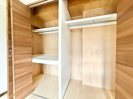 暮らし心地を大きく左右する収納を、適材適所に配置し使い勝手を考慮しました。