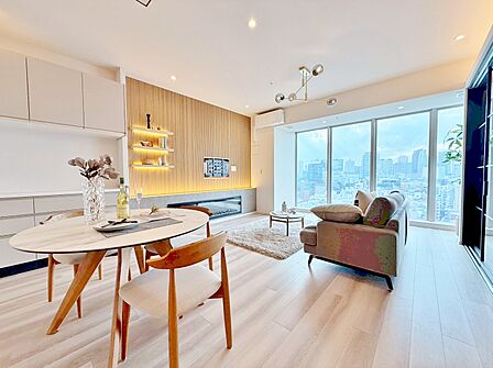 豊かな居住性と、安心感を満たすクオリティが見事に調和した住空間。