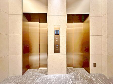 エレベーターの管理も、きちんと行き届いてます。