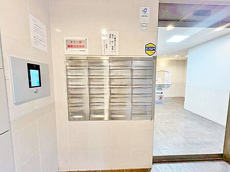 郵便物を受け取るための郵便受けも、きちんと管理されています。