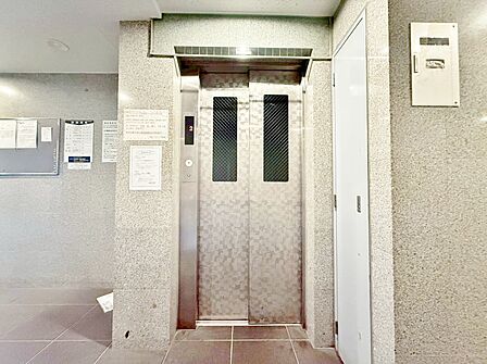 エレベーターの管理も、きちんと行き届いてます。
