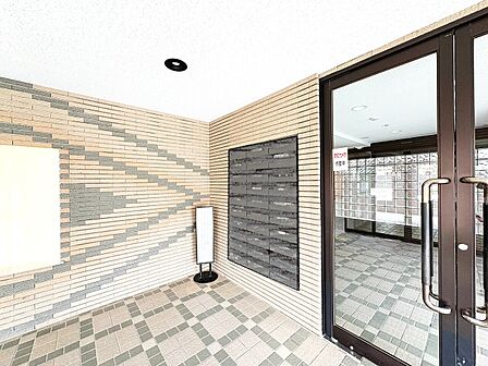 郵便物を受け取るための郵便受けも、きちんと管理されています。
