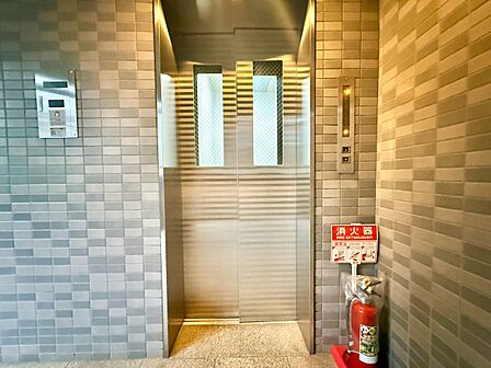 エレベーターの管理も、きちんと行き届いてます。