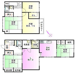 間取図画像 5LDK