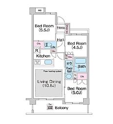 COMFORIA上池台 3LDKの間取図画像