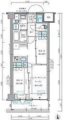 品川区東品川4丁目マンション 2LDKの間取図画像