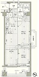 COSMOSREID西馬込 2LDKの間取図画像