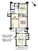 UR神代  ｜ 東京都調布市西つつじケ丘4丁目（賃貸マンション3DK・4階・54.12㎡） その2