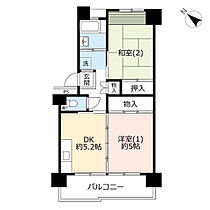 UR南永田  ｜ 神奈川県横浜市南区永田みなみ台（賃貸マンション2DK・7階・47.04㎡） その2