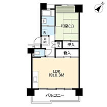 UR南永田  ｜ 神奈川県横浜市南区永田みなみ台（賃貸マンション1LDK・3階・47.04㎡） その2