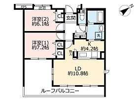 2階 / 2LDK / 70.62㎡
