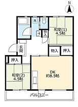 UR善行  ｜ 神奈川県藤沢市善行団地（賃貸マンション2DK・4階・48.64㎡） その2