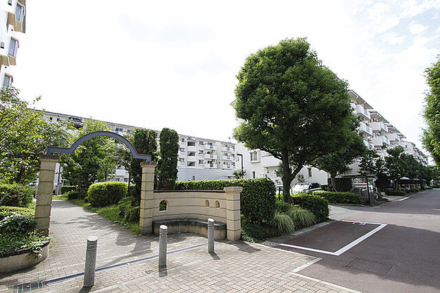 団地入口