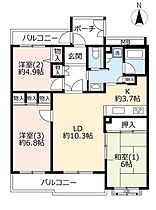 3階 / 3LDK / 78.4㎡