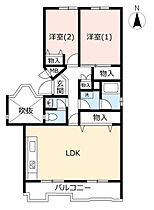 UR金沢シーサイドタウン並木二丁目  ｜ 神奈川県横浜市金沢区並木2丁目（賃貸マンション2LDK・2階・68.15㎡） その2