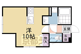 グローバルパレス 201 ｜ 京都府京都市伏見区深草西浦町3丁目（賃貸アパート1R・2階・26.85㎡） その2