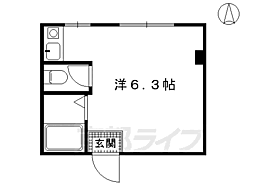 ステーション京都女子ハイツ 307 ｜ 京都府京都市下京区辰巳町（賃貸マンション1R・3階・15.50㎡） その2