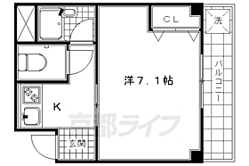 アンクル島原 202 ｜ 京都府京都市下京区西新屋敷下之町（賃貸マンション1K・2階・20.93㎡） その2