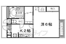 レオパレスシェルクールII 111 ｜ 京都府京都市伏見区羽束師志水町（賃貸アパート1K・1階・19.87㎡） その2