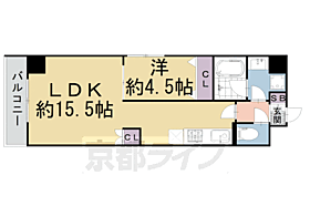 京都府京都市中京区百足屋町（賃貸マンション1LDK・3階・47.48㎡） その2