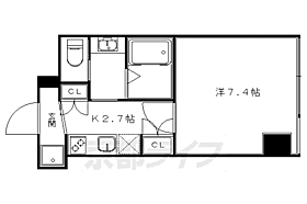 京都府京都市左京区岡崎西天王町（賃貸マンション1K・4階・25.32㎡） その2