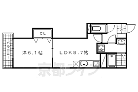 メゾン　ルノアール 301 ｜ 京都府京都市南区西九条大国町（賃貸アパート1LDK・3階・36.97㎡） その2