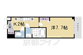 Ａ－ｍｏｎ観月橋ＮＩＦＵＮ 403 ｜ 京都府京都市伏見区桃山町泰長老（賃貸マンション1K・4階・25.00㎡） その2