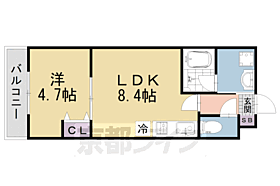 ブライト伏見丹波橋 203 ｜ 京都府京都市伏見区両替町15丁目（賃貸マンション1LDK・1階・29.90㎡） その2