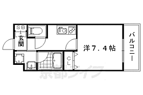 ベラジオ京都壬生　ＷＥＳＴ　ＧＡＴＥ W108 ｜ 京都府京都市中京区壬生西檜町（賃貸マンション1K・1階・26.00㎡） その2