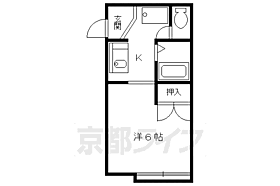 京都府京都市中京区西ノ京池ノ内町（賃貸アパート1K・2階・20.60㎡） その2