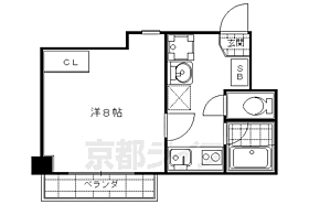 京都府京都市中京区西ノ京小堀町（賃貸マンション1K・2階・23.46㎡） その2