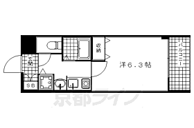 京都府京都市左京区孫橋町（賃貸マンション1K・3階・21.00㎡） その2