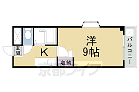 メゾンセザンヌ 2-E ｜ 京都府京都市南区大黒町（賃貸マンション1K・2階・24.00㎡） その2