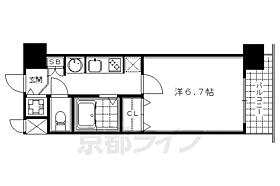 京都府京都市中京区三条油小路町（賃貸マンション1K・4階・21.98㎡） その2