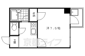 京都府京都市中京区左京町（賃貸マンション1K・2階・21.66㎡） その2