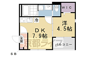 ミュゲット淀 202 ｜ 京都府京都市伏見区納所町（賃貸アパート1DK・2階・31.38㎡） その2