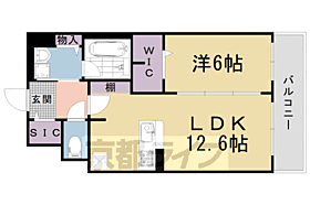 ＫＣＣフラット西京極 302 ｜ 京都府京都市右京区西京極南大入町（賃貸マンション1LDK・3階・45.18㎡） その2