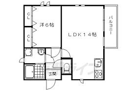 京都府京都市右京区鳴滝桐ケ淵町（賃貸マンション1LDK・2階・46.08㎡） その2