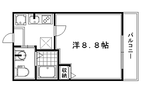 京都府京都市中京区壬生花井町（賃貸マンション1K・2階・23.91㎡） その2