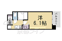 プレサンス京都四条烏丸 6階/-