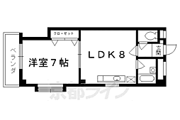 イッツアイランド 1LDKの間取図画像