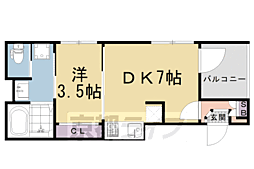 間取図画像 1DK