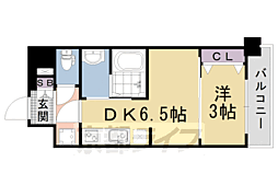 間取図画像 1DK