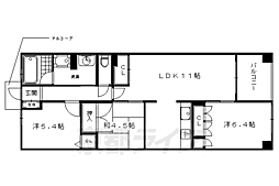 阪急京都本線 西院駅 徒歩10分 6階/-