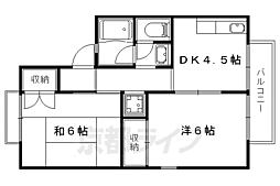 コスミックウイング小栗栖 1階/102
